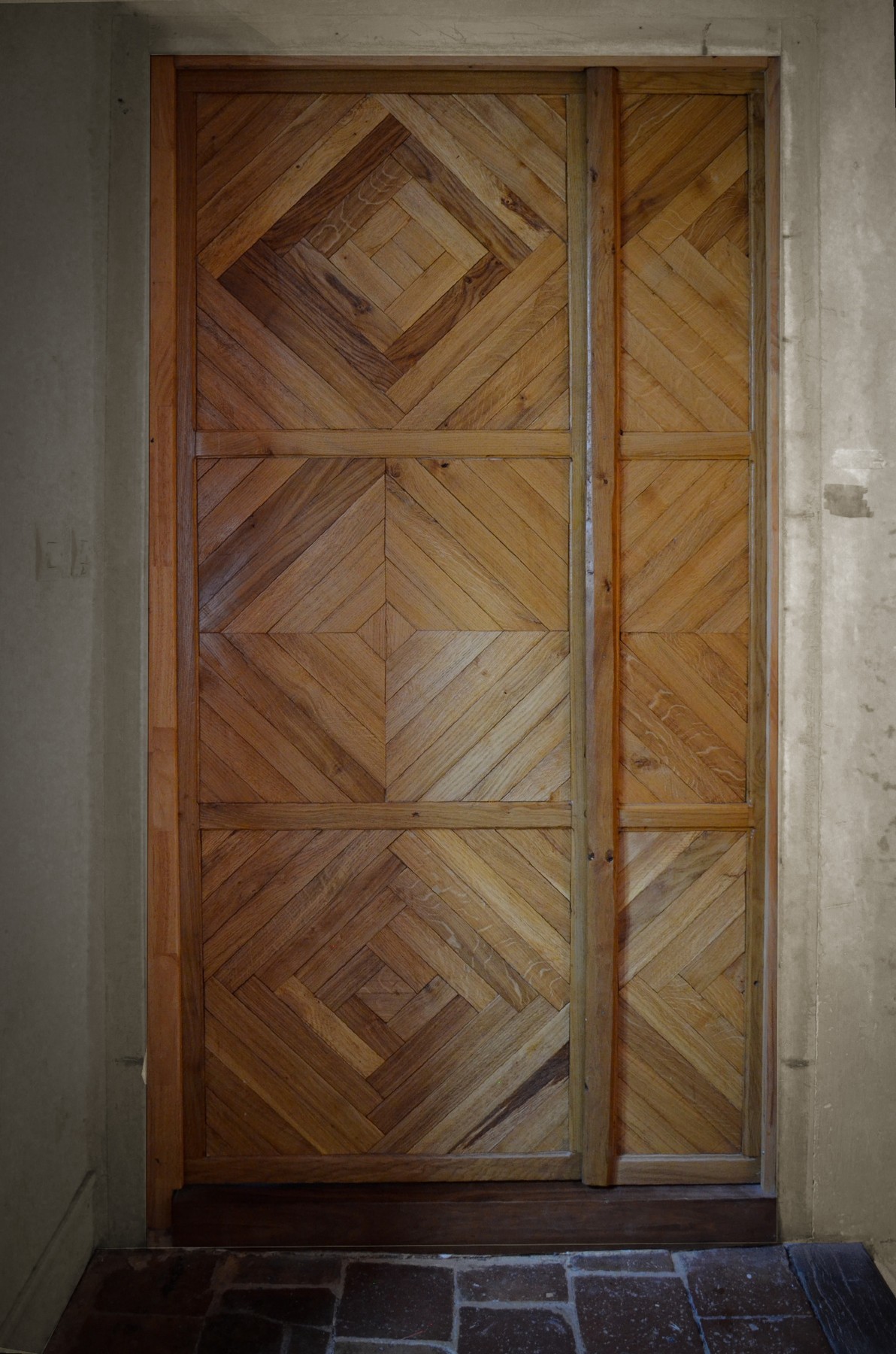 Porte d’entrée vue extérieure