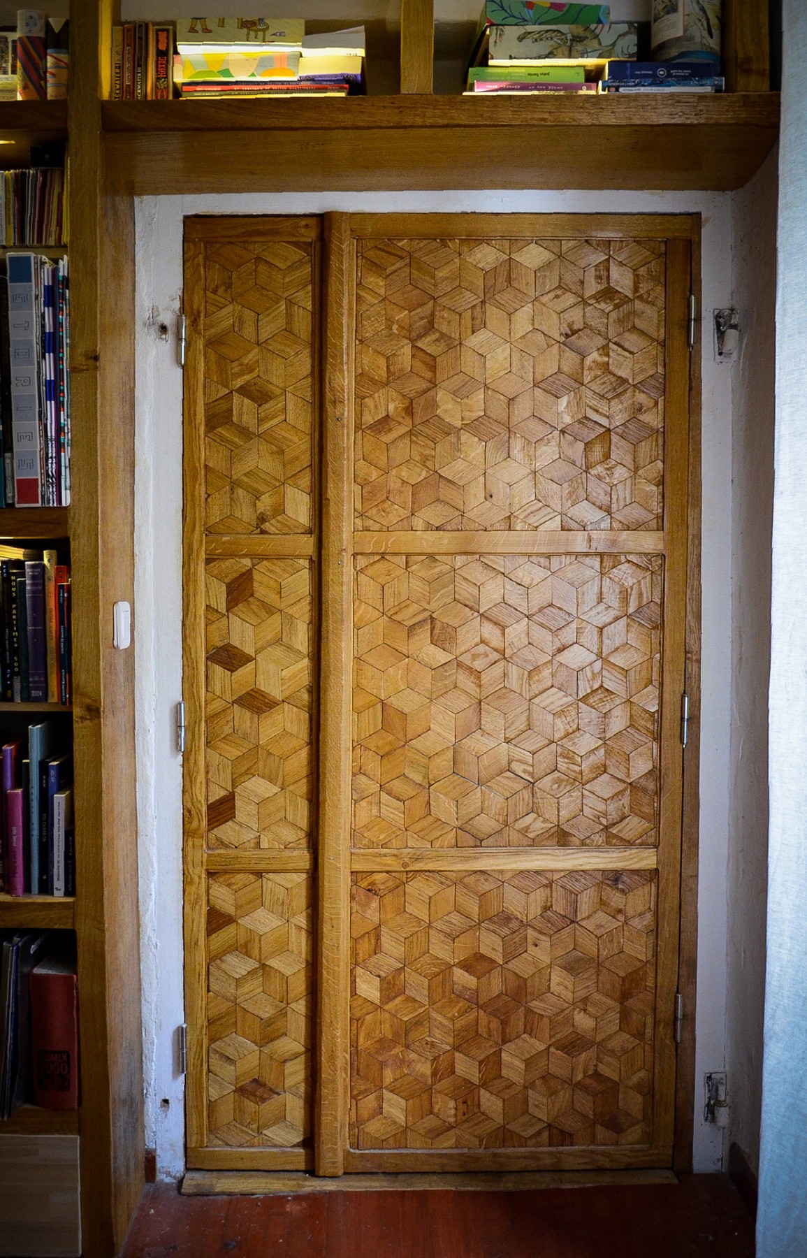 Porte d’entrée vue intérieure